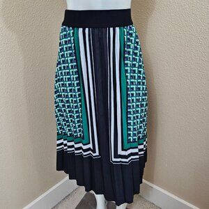 ANDI+JAMES Pleated Lined Spandex Waist Skirt~Size M